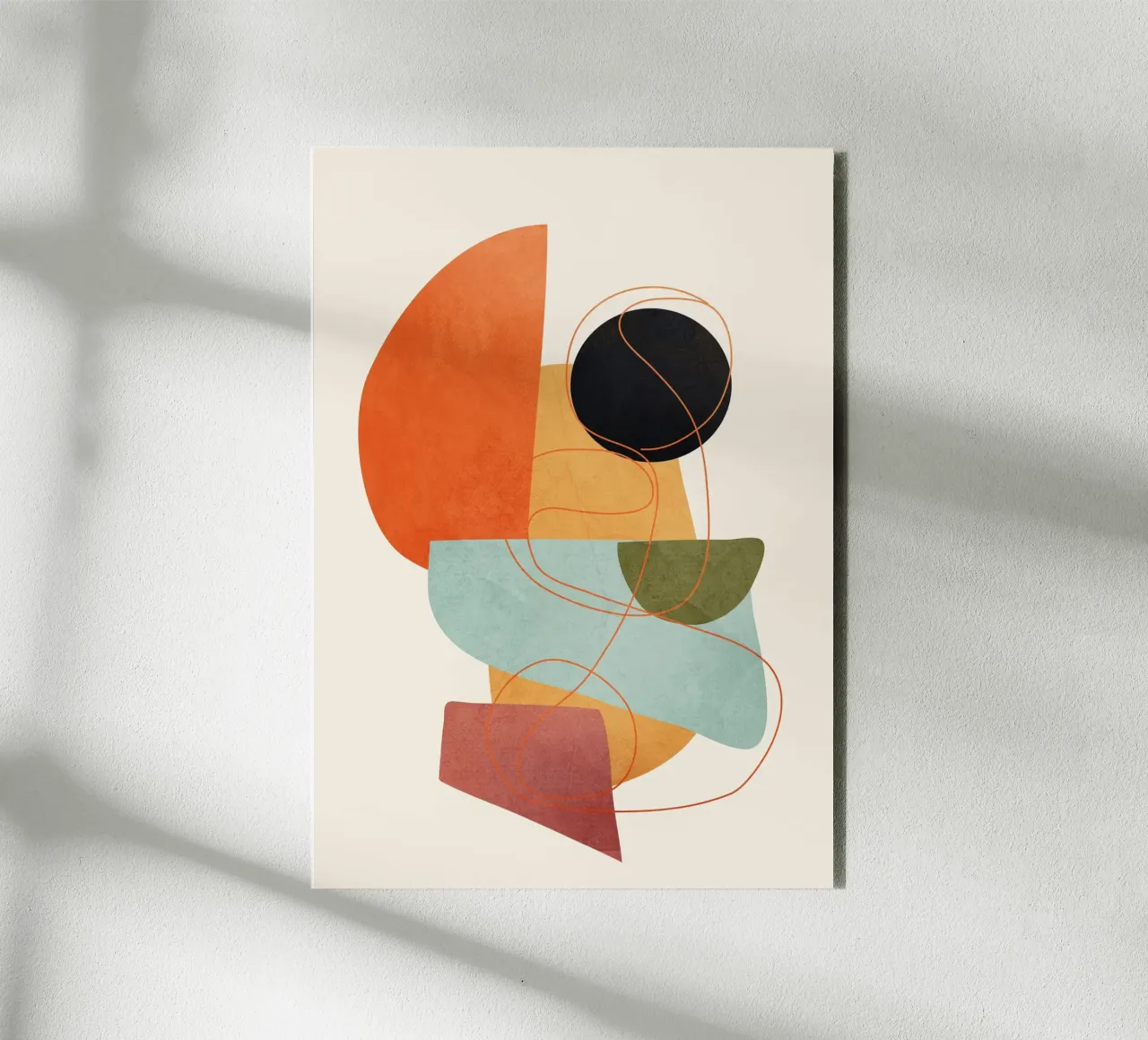 Modern Abstract Art 16 alluminio dibond da Nadjaa