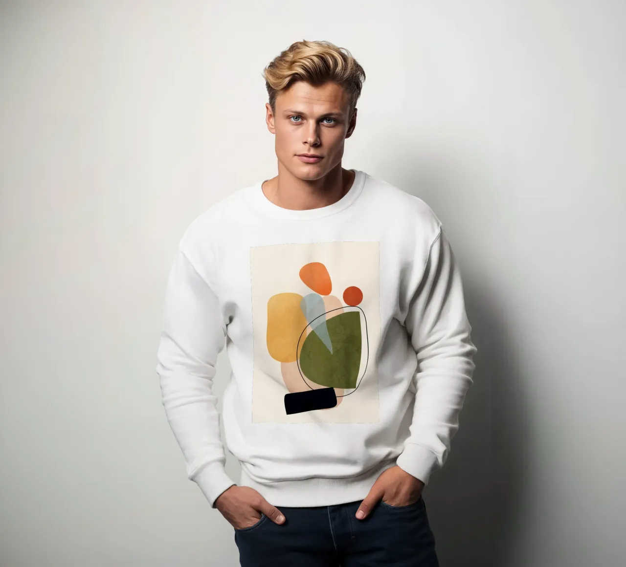 Modern Abstract Art 17 felpa da Nadjaa