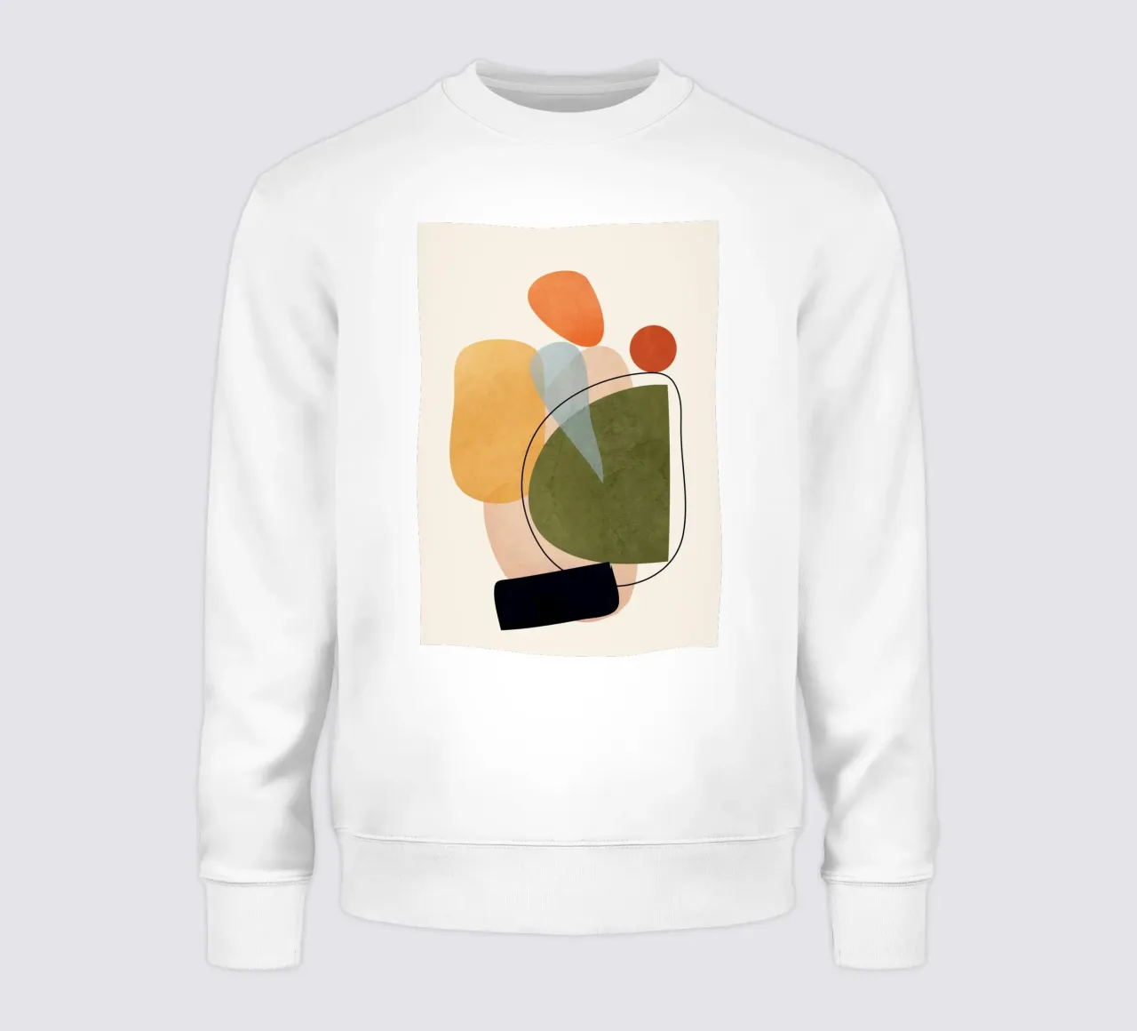 Modern Abstract Art 17 sweatshirt by Nadjaa