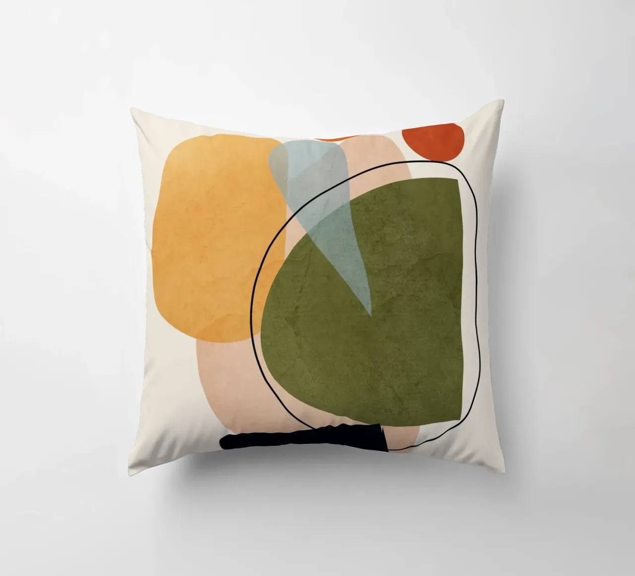 Modern Abstract Art 17 cuscino da Nadjaa