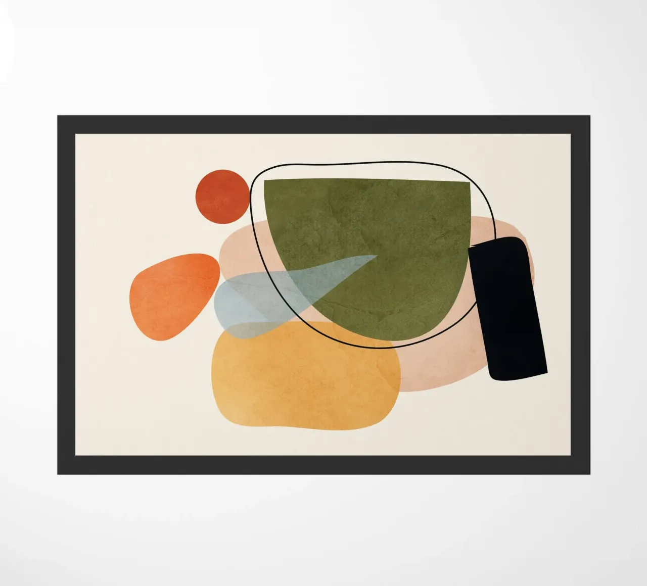 Modern Abstract Art 17 felpudo de Nadjaa