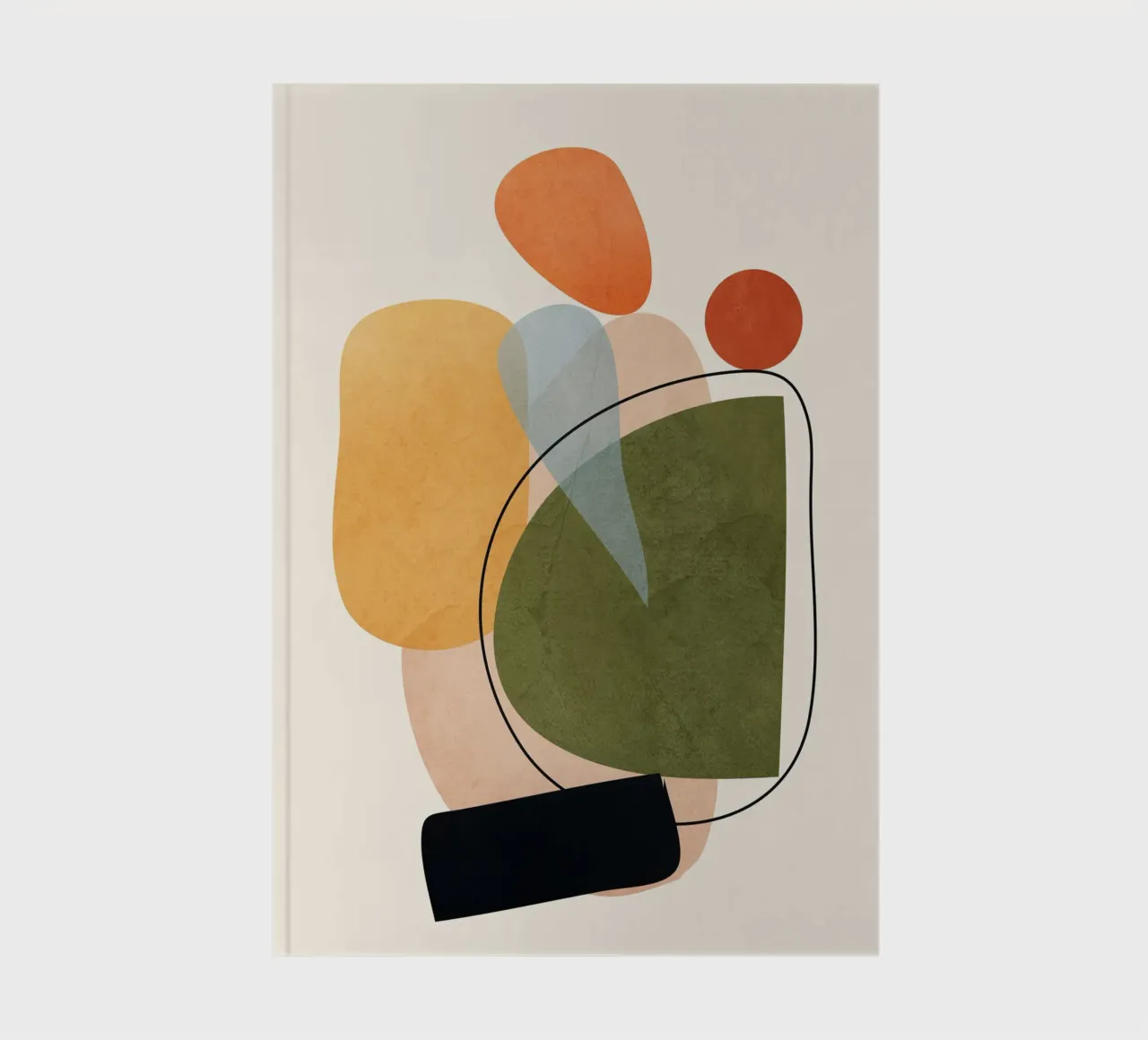 Modern Abstract Art 17 cuaderno de Nadjaa