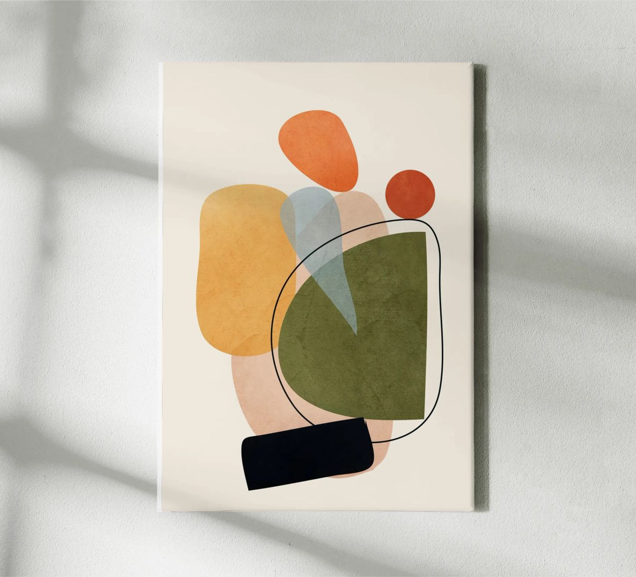Modern Abstract Art 17 Leinwand von Nadjaa