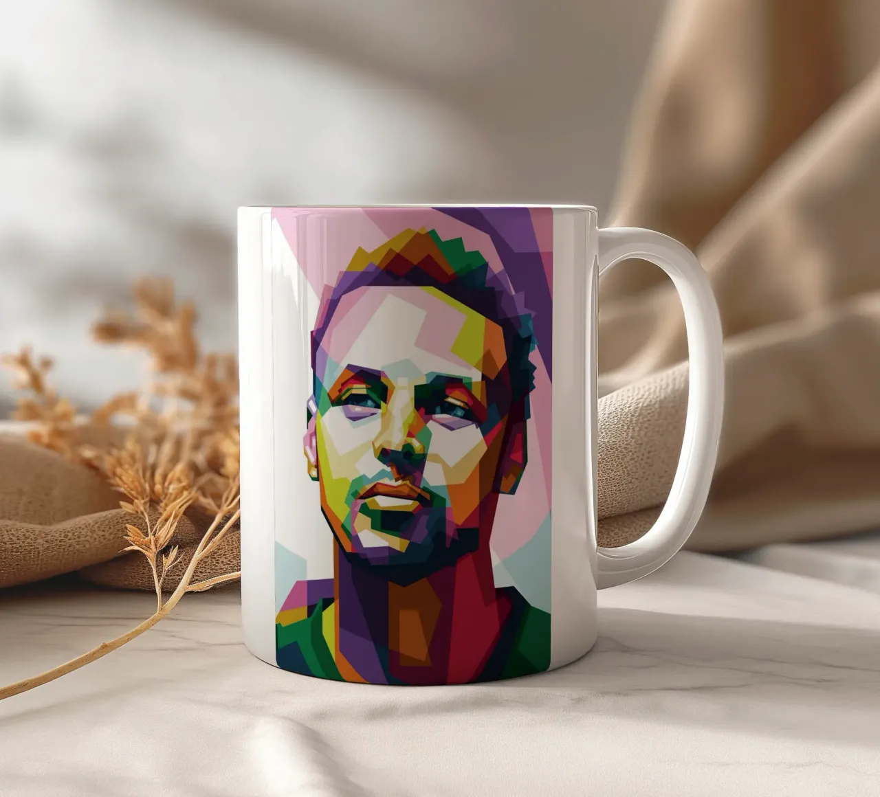 Baby Face Assassin ceramic mug by Alkahfsmart