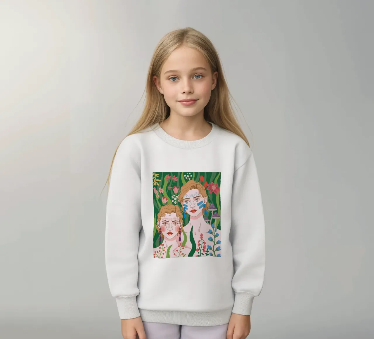 Compagni di giardino felpa bambino da Silent Hue