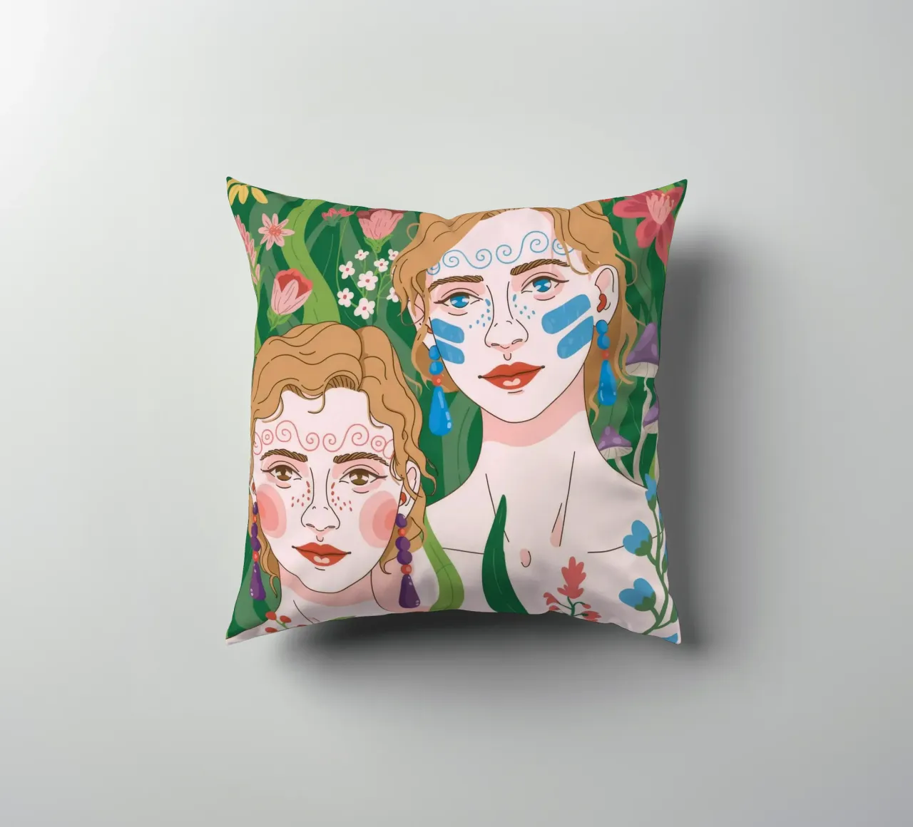 Compagni di giardino cuscino da Silent Hue