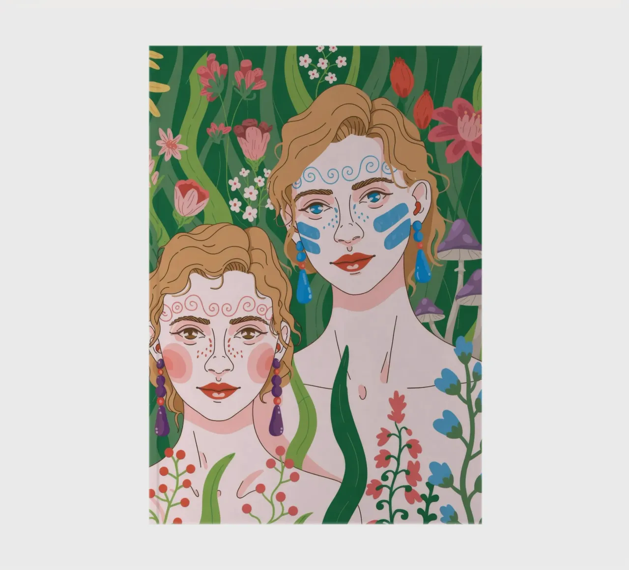 Garden Companions notebook by Silent Hue