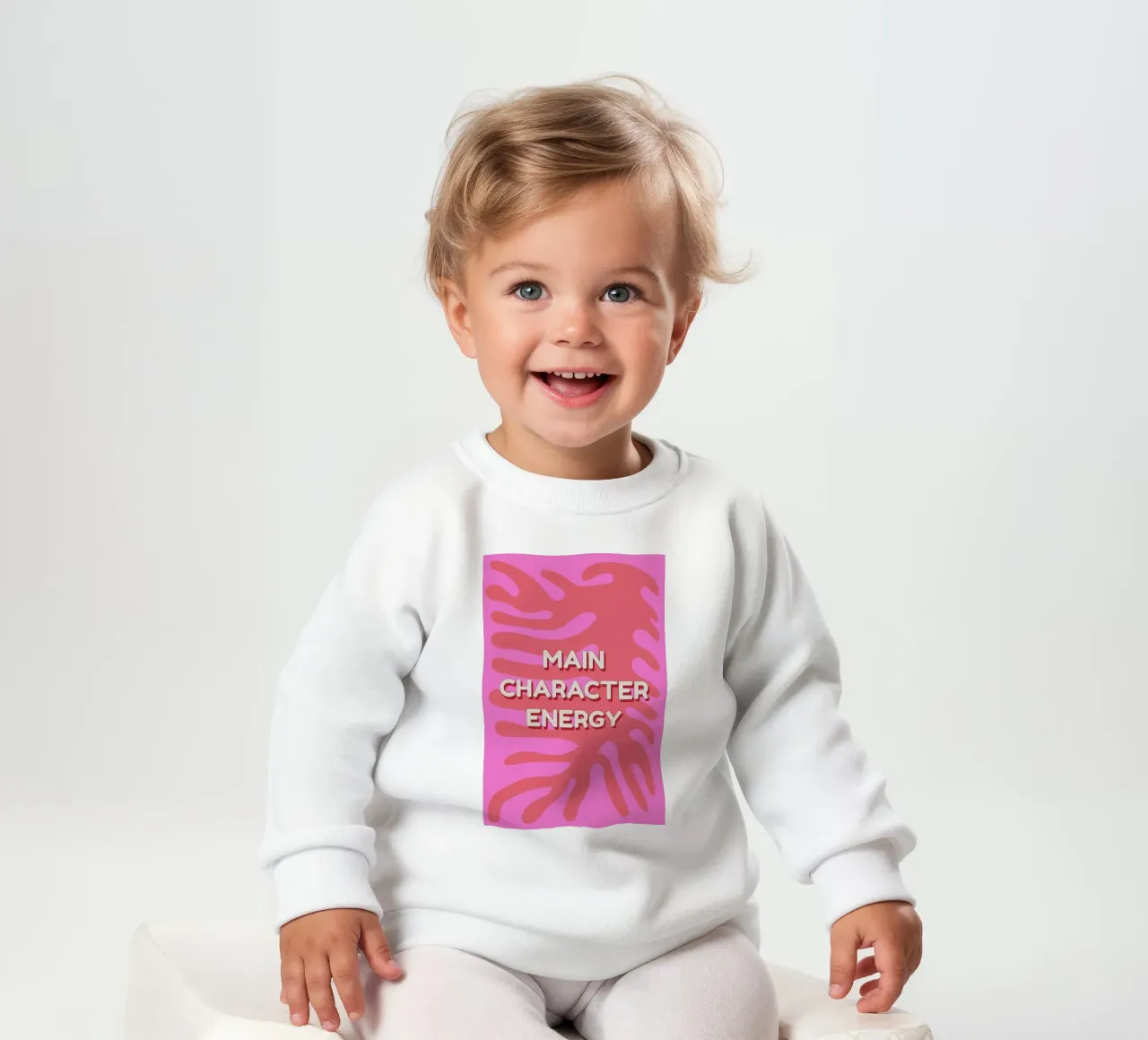 Main Character Energy baby sweatshirt by Studio One