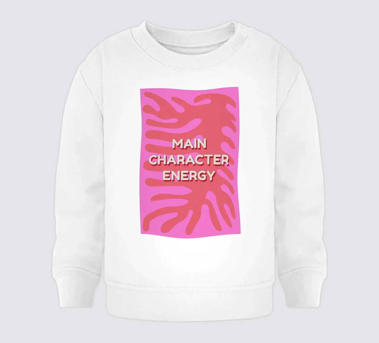 Main Character Energy baby sweatshirt van Studio One
