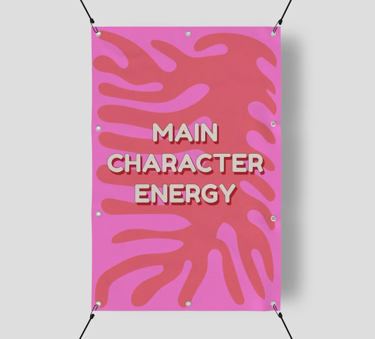 Main Character Energy lonas publicitarias de Studio One