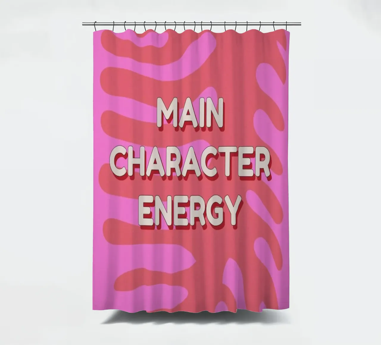 Main Character Energy rideau de douche de Studio One