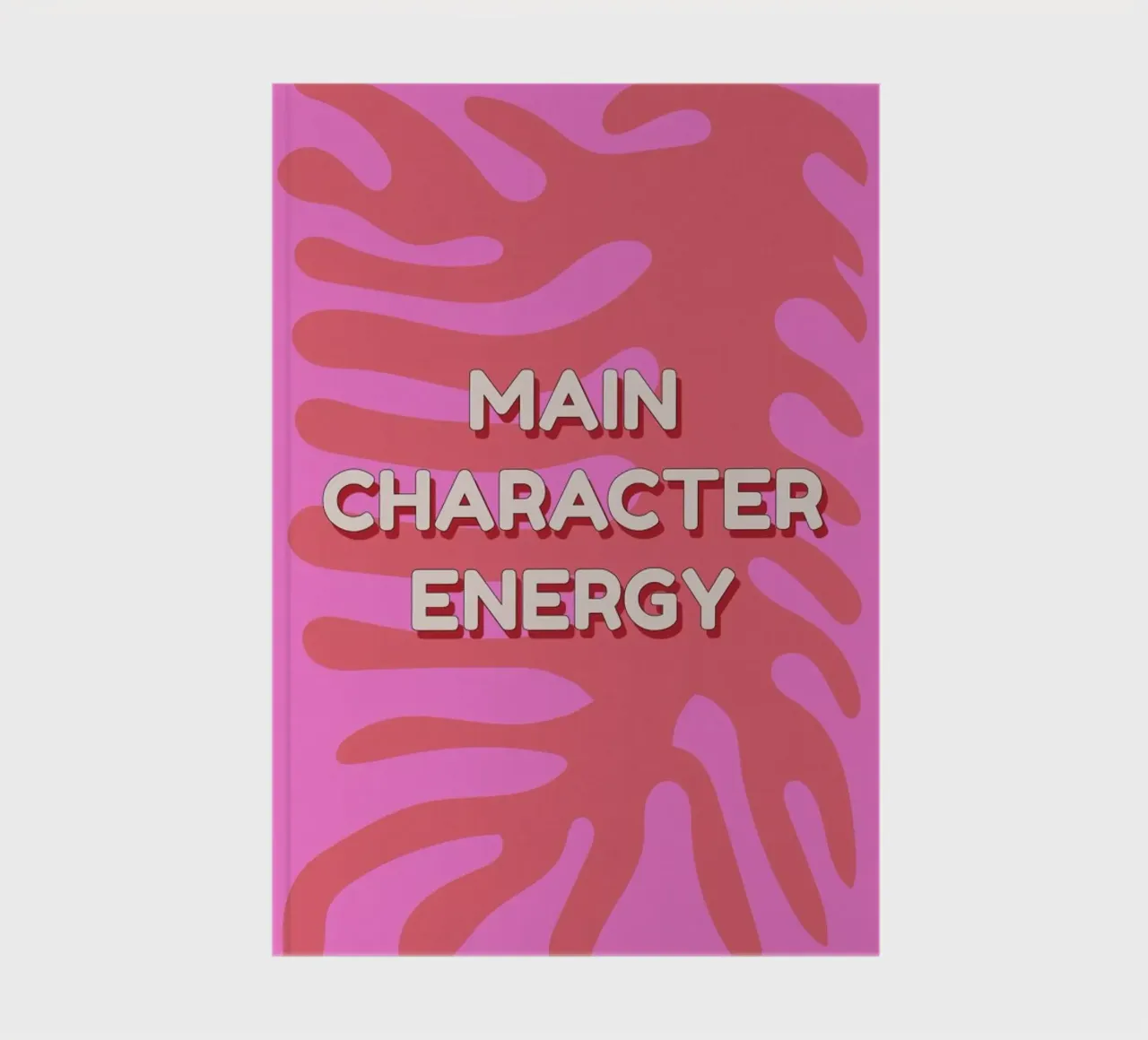 Main Character Energy notebook by Studio One