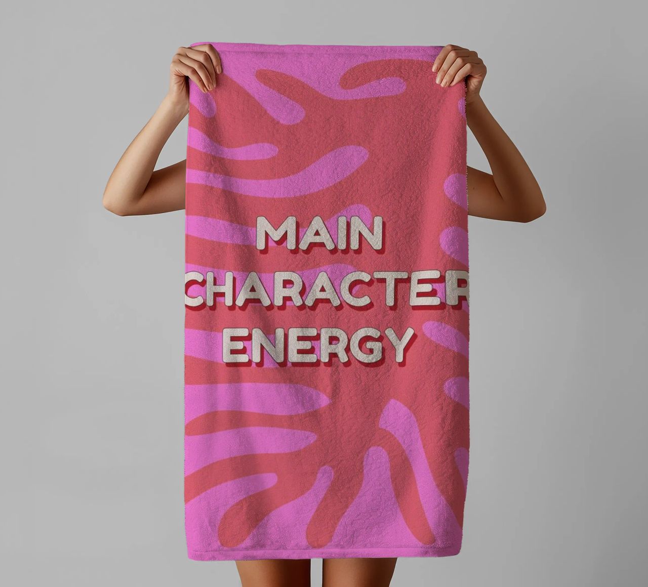 Main Character Energy asciugamano da bagno da Studio One