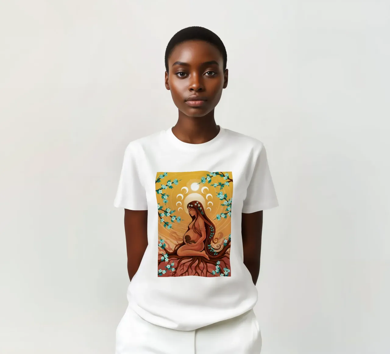 Celestial Mother t-shirt by Silent Hue