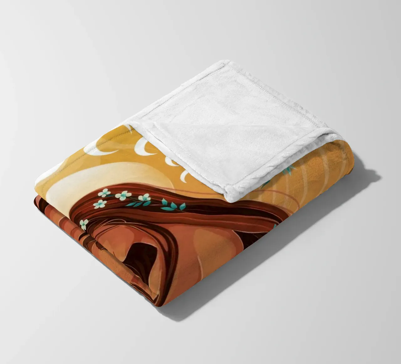 Hemelse Moeder fleecedeken van Silent Hue