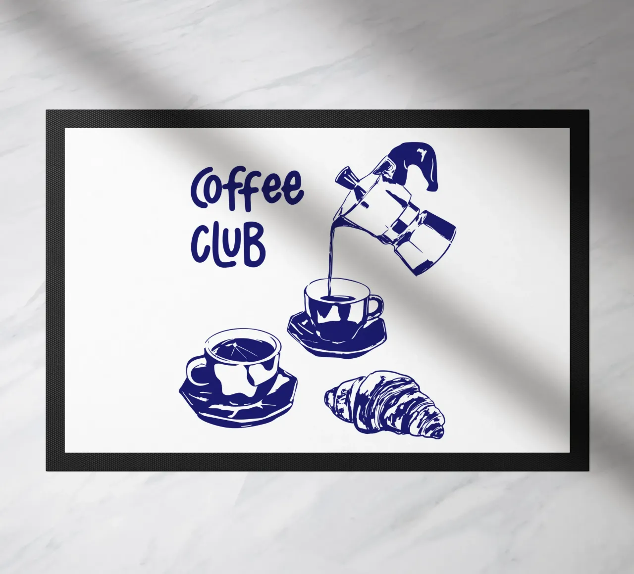 Coffee Club doormat by EDMPROJECT