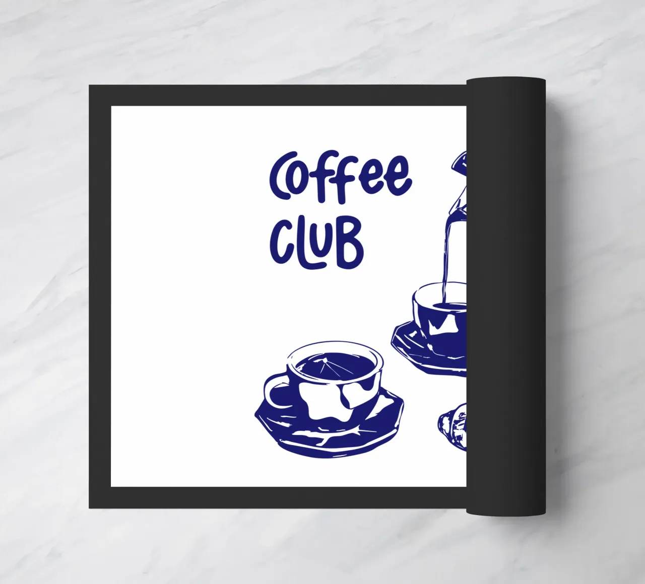 Coffee Club doormat by EDMPROJECT