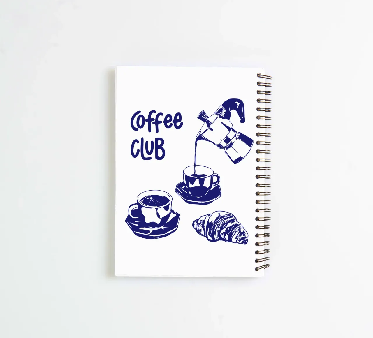 Coffee Club spiral notebook by EDMPROJECT