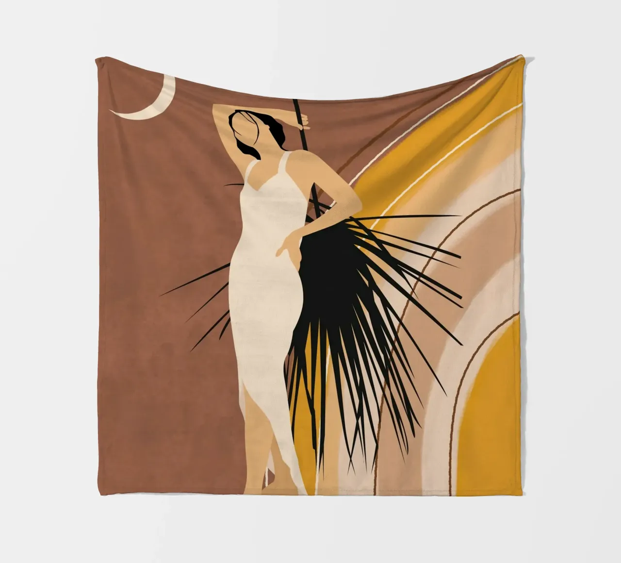 Sogni Boho coperta in pile da Kintsugi99