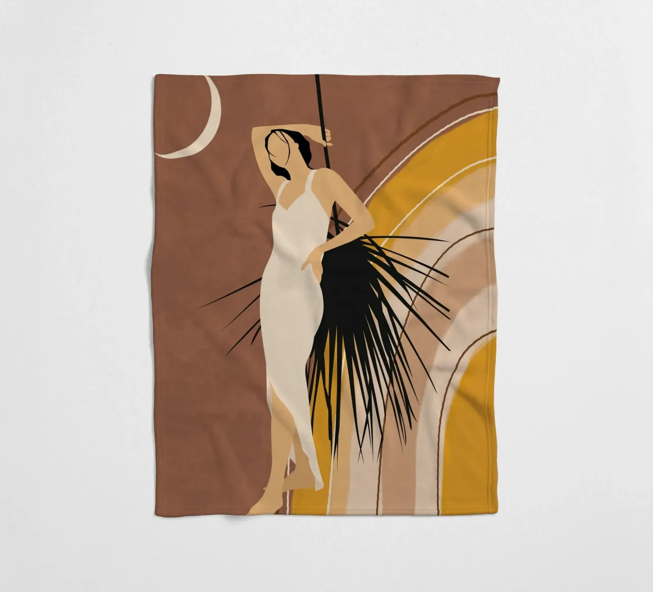 Sogni Boho coperta in pile da Kintsugi99