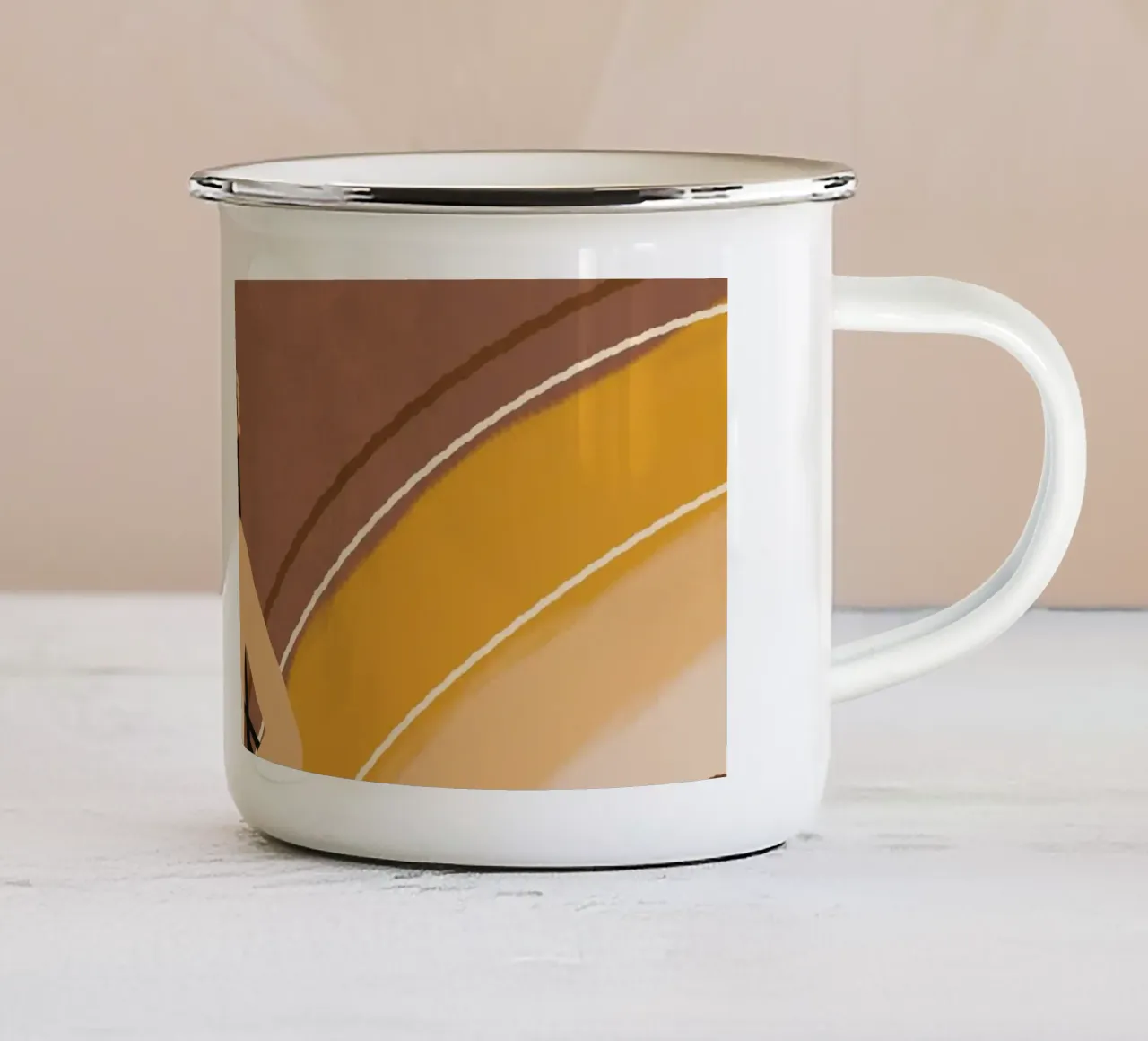 Sogni Boho tazza in smalto da Kintsugi99