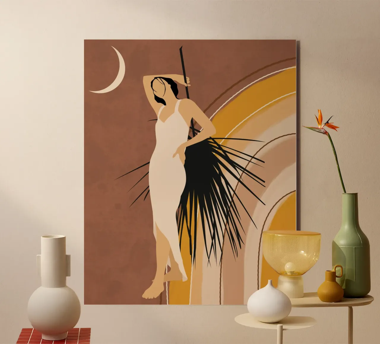 Sogni Boho alluminio dibond da Kintsugi99