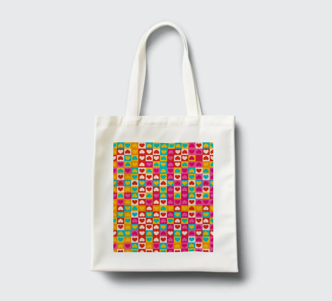 L'amore nei modelli borsa in juta da Kintsugi99