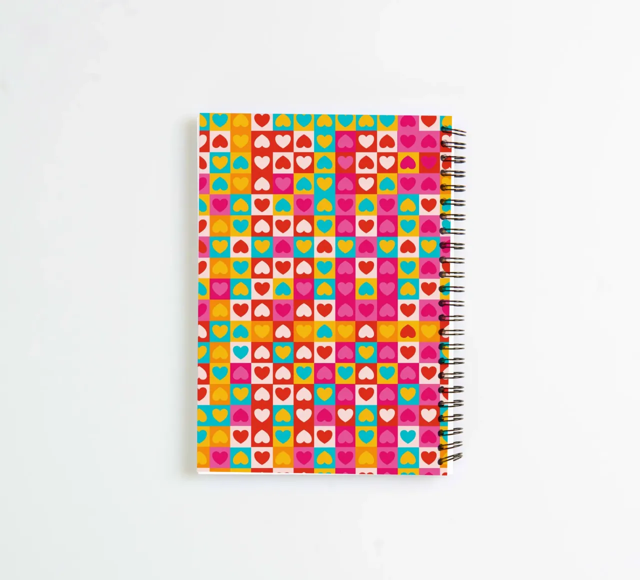 Love in Patterns spiral notebook by Kintsugi99