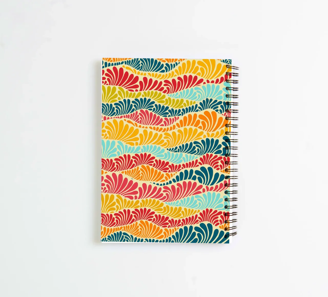 Leafy Mosaic spiral notebook by Kintsugi99