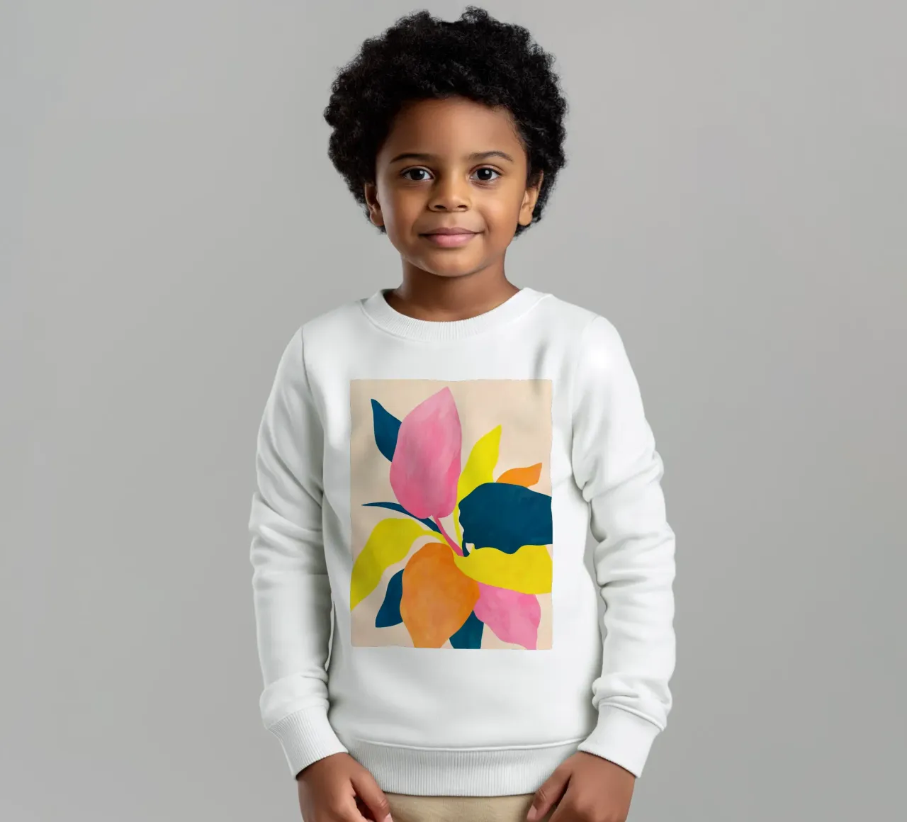 Splash of Nature kids sweatshirt by Kintsugi99