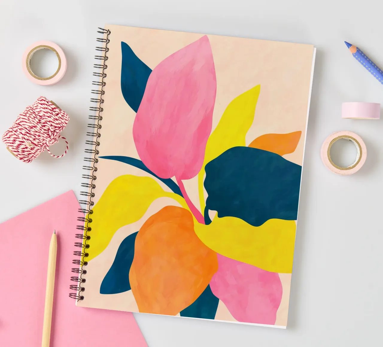 Splash of Nature spiral notebook by Kintsugi99
