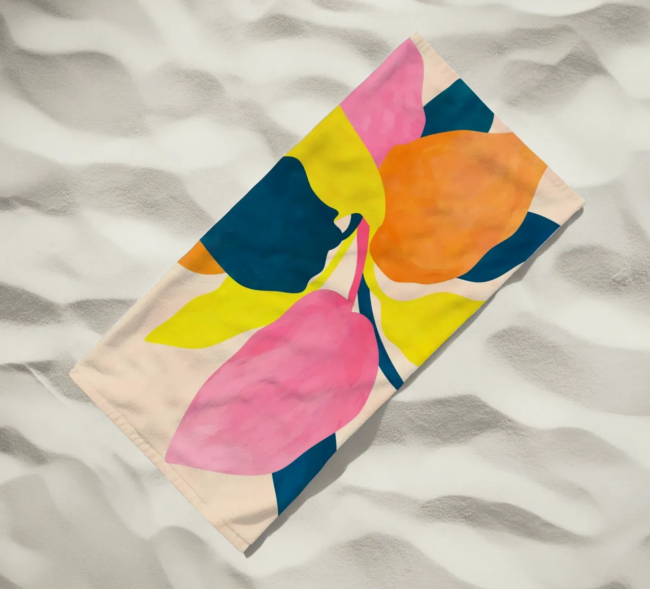 Splash of Nature beach towel by Kintsugi99