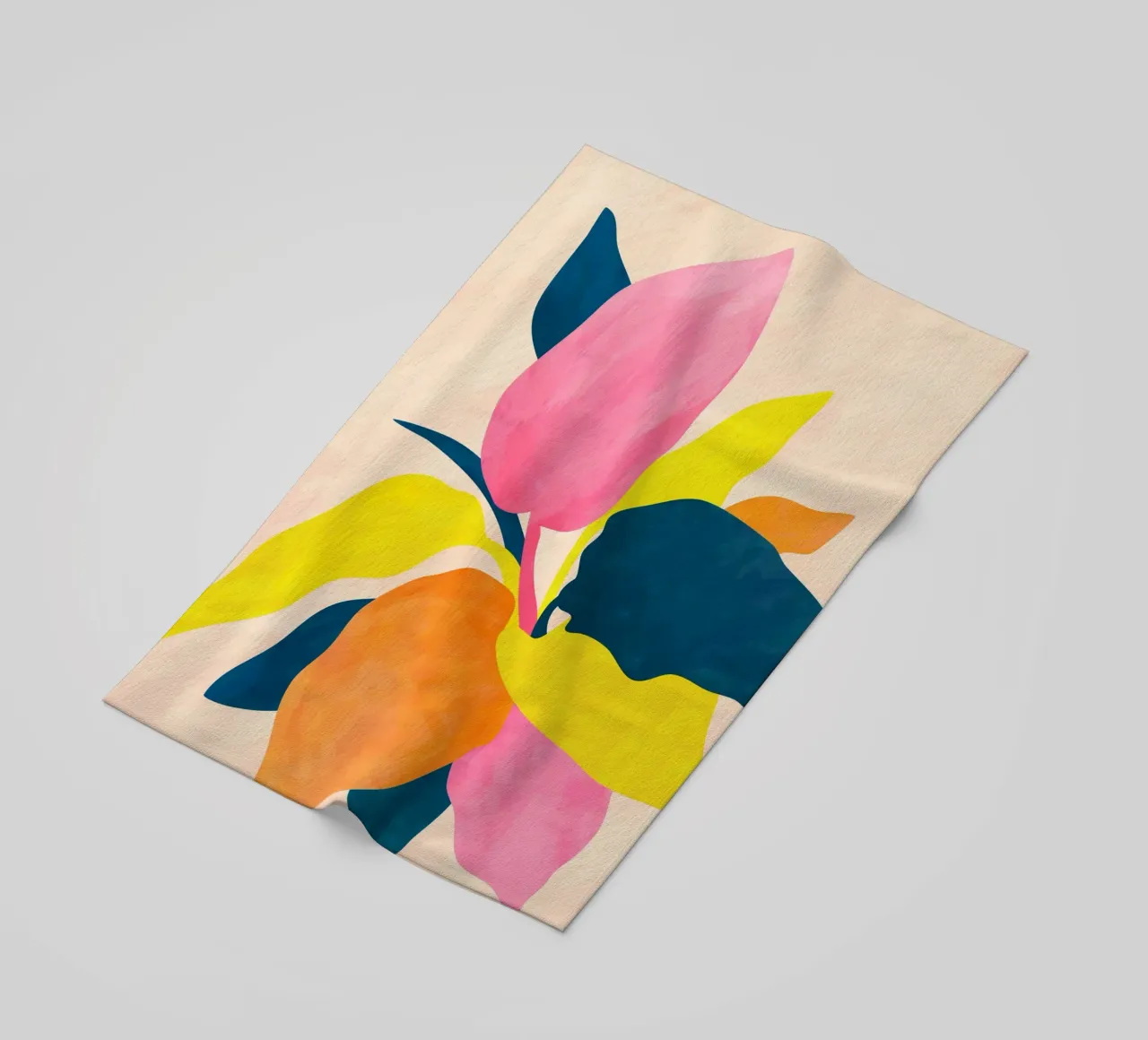 Splash of Nature beach towel by Kintsugi99