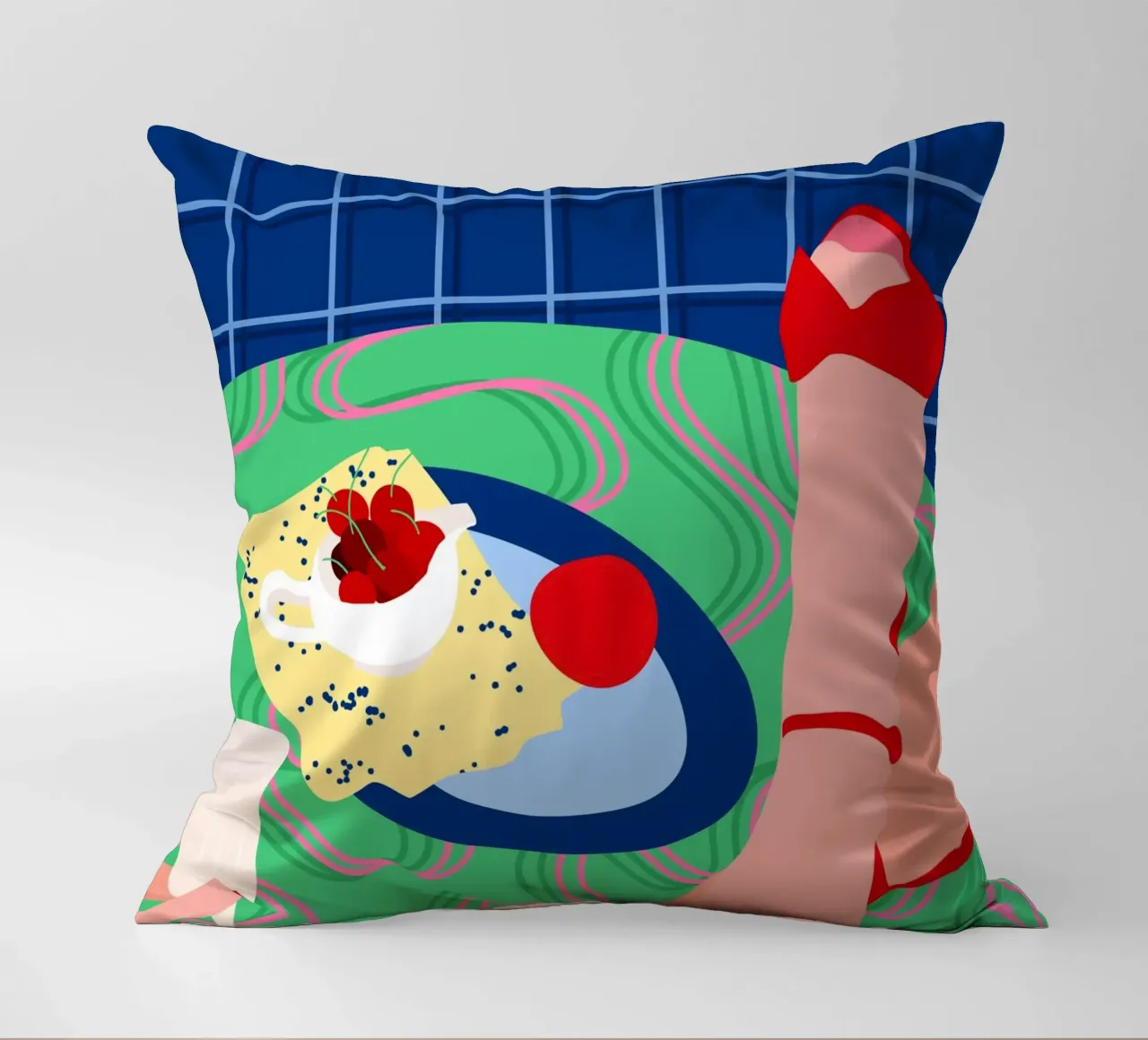 Rosso Sneak Peek cuscino da Kintsugi99