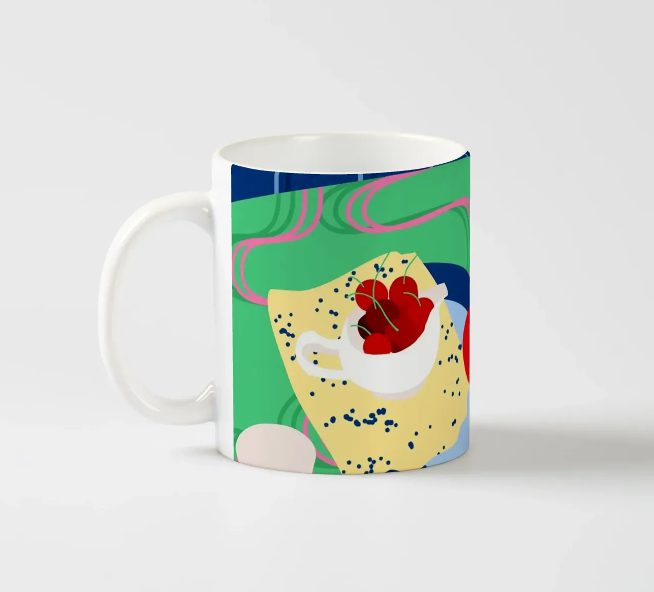 Rosso Sneak Peek tazza in ceramica da Kintsugi99