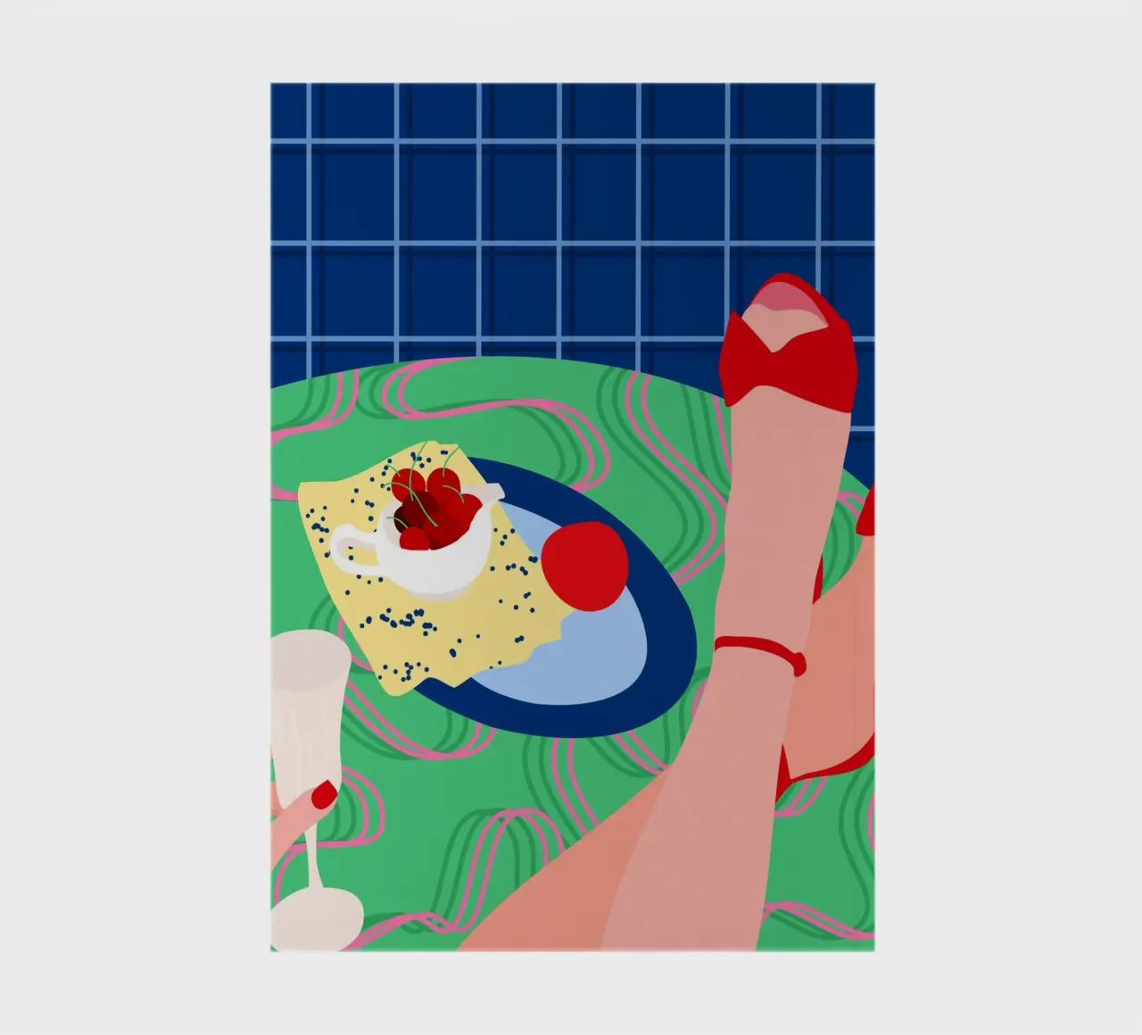Red Sneak Peek notebook by Kintsugi99