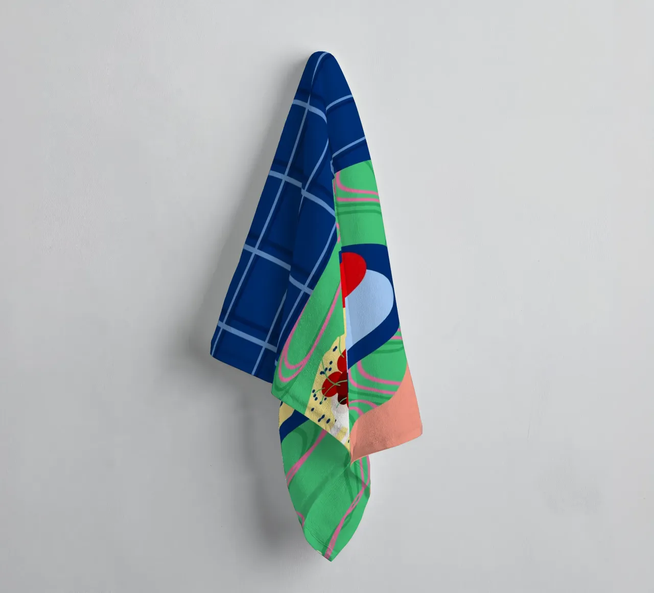 Rosso Sneak Peek asciugamano da bagno da Kintsugi99