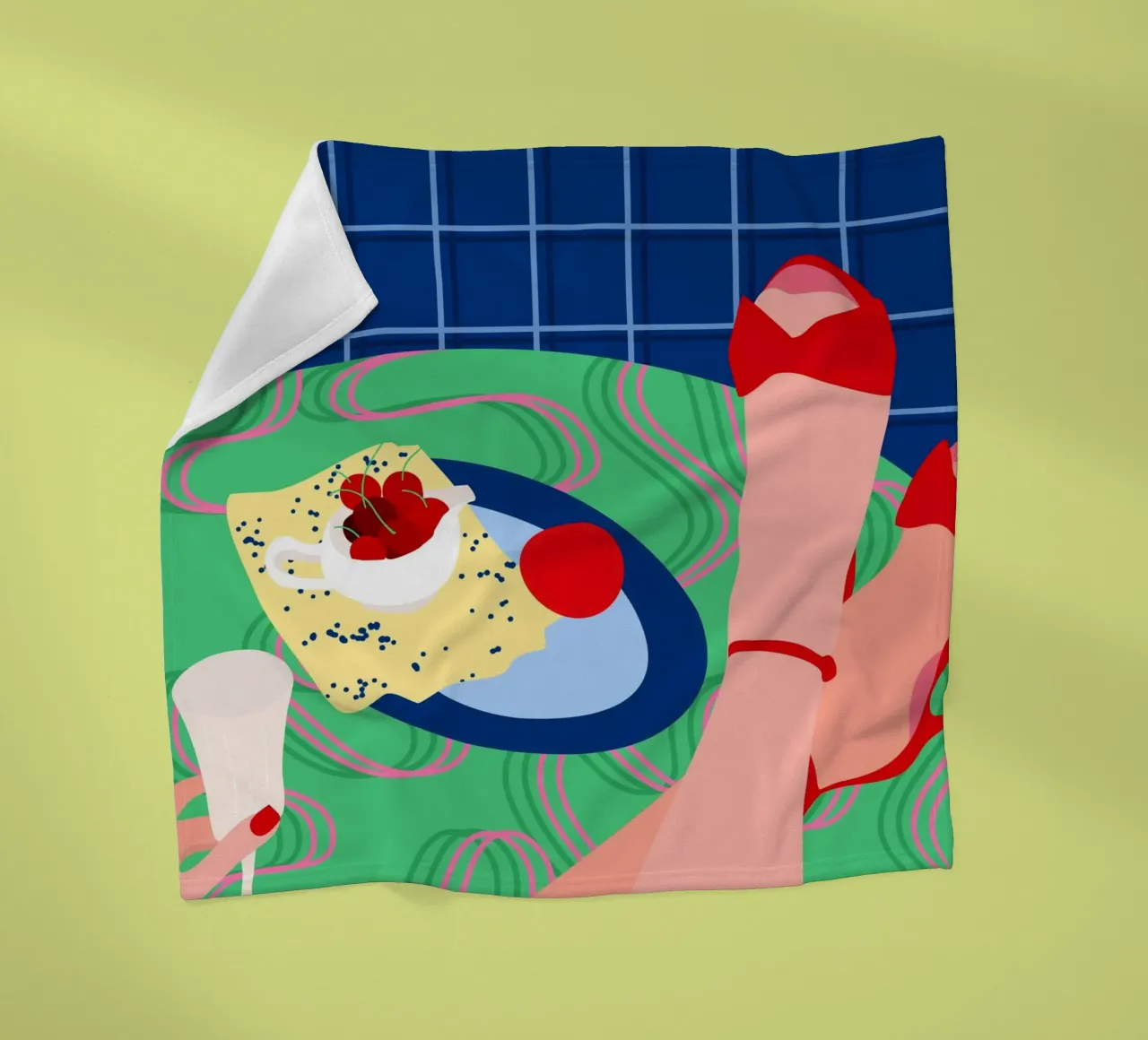 Rosso Sneak Peek coperta in pile da Kintsugi99
