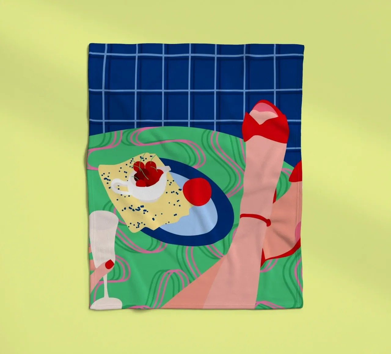 Rosso Sneak Peek coperta in pile da Kintsugi99