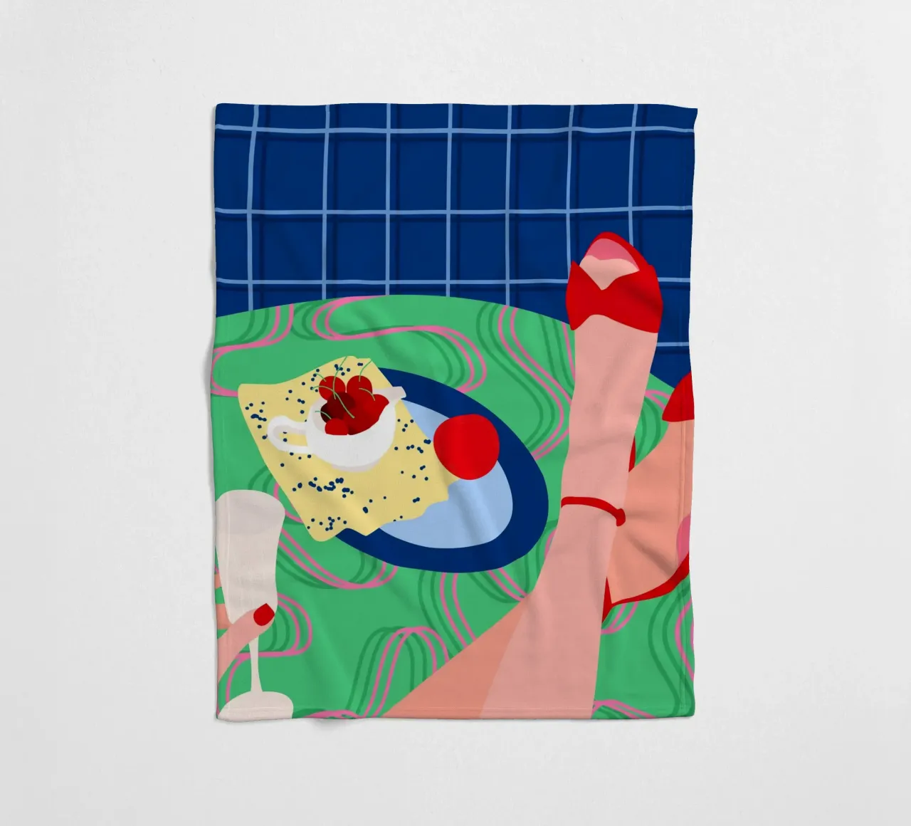 Rosso Sneak Peek coperta in pile da Kintsugi99