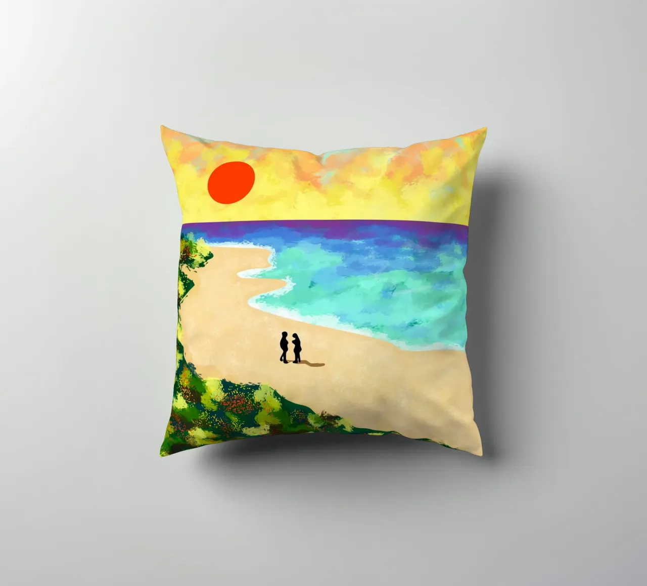 Bagliore d'oro cuscino da Kintsugi99