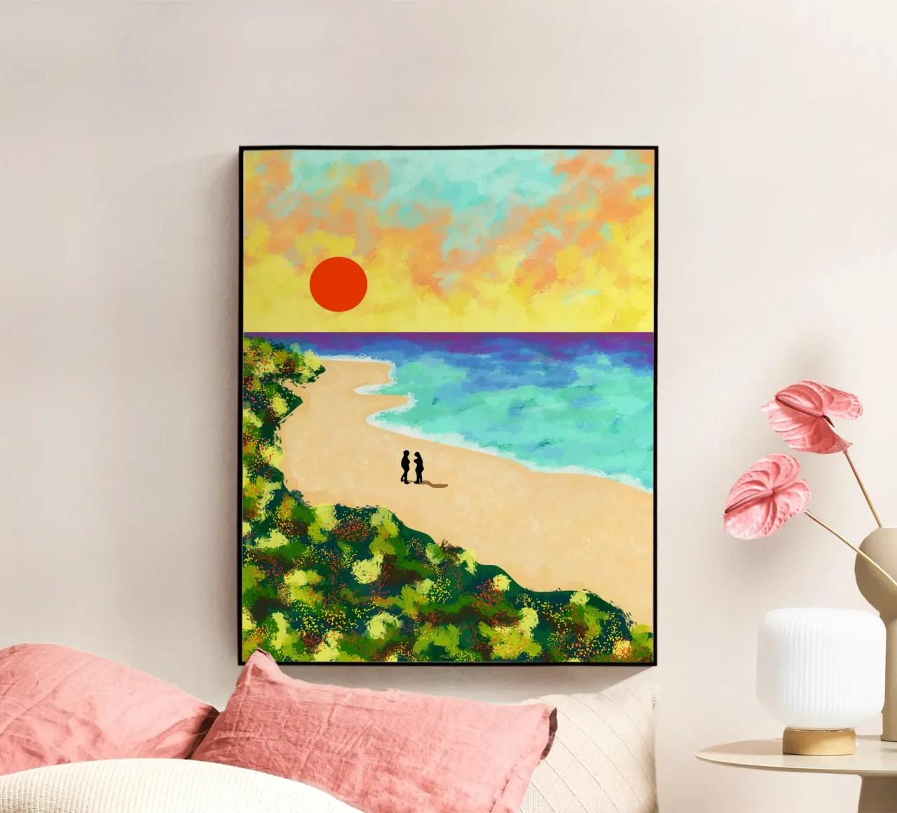 Golden Glow acrylic glass by Kintsugi99