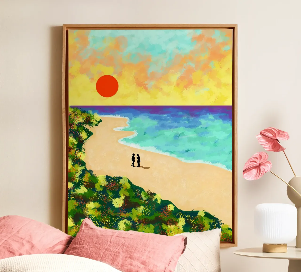 Golden Glow canvas by Kintsugi99