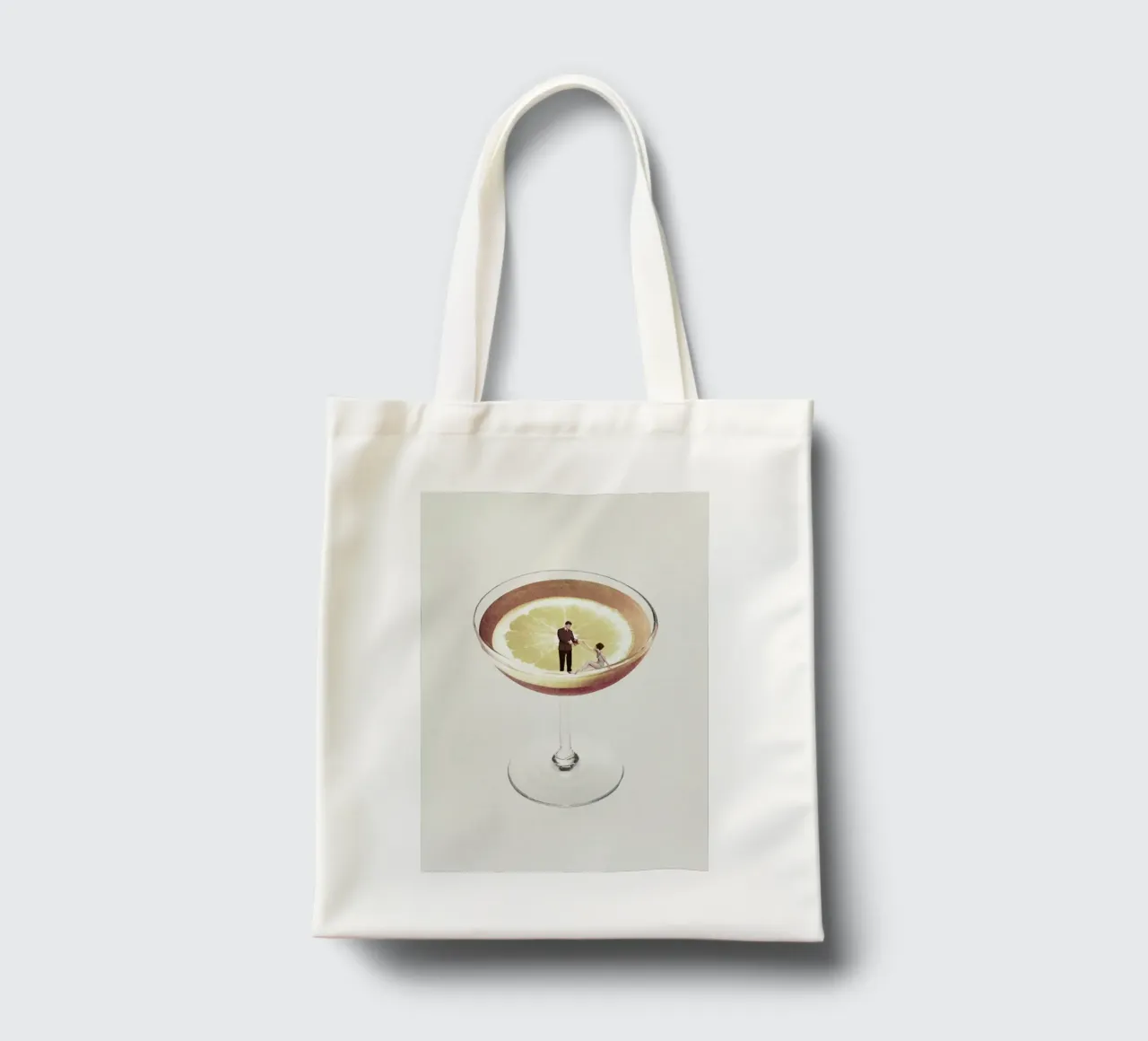 My Drink Needs A Drink tote bag by Maarten Léon