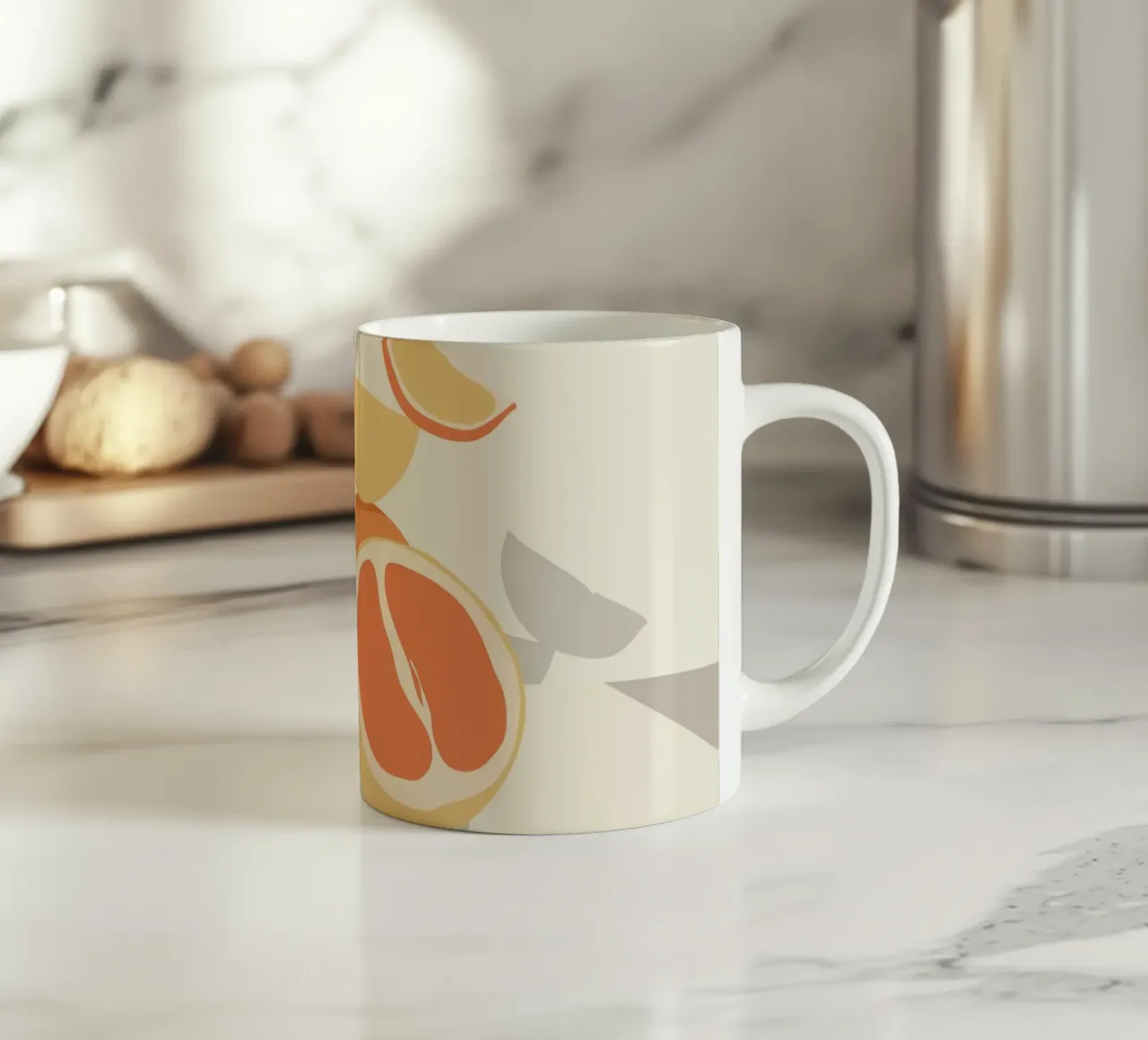 Eleganza monocromatica tazza in ceramica da Kintsugi99
