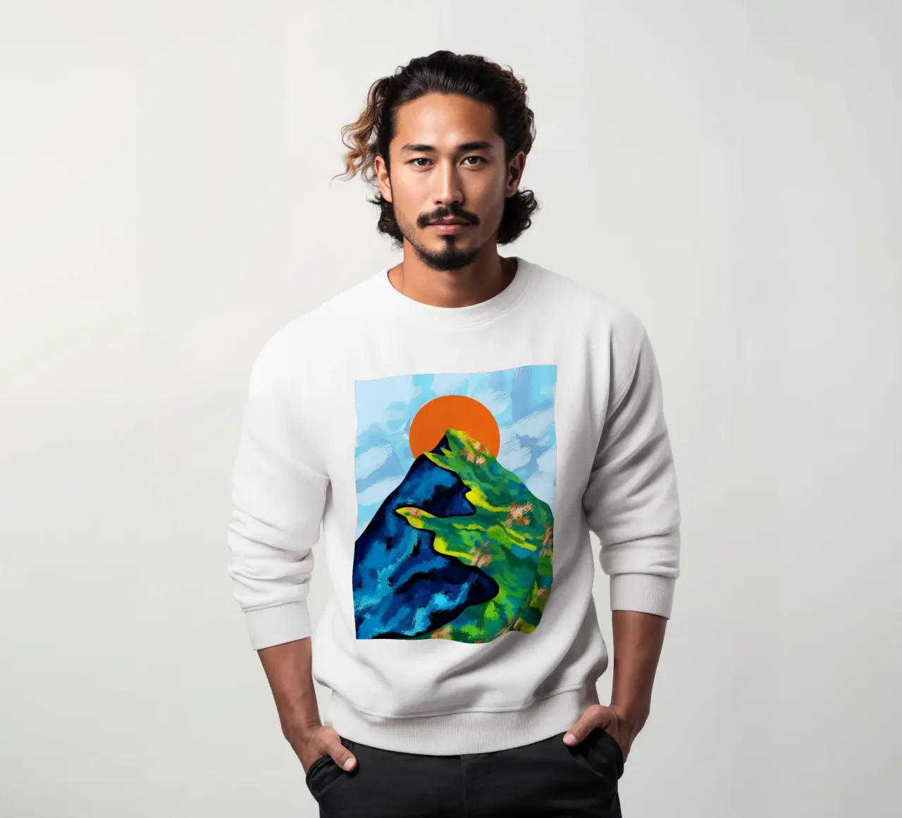 Orizzonte luminoso felpa da Kintsugi99