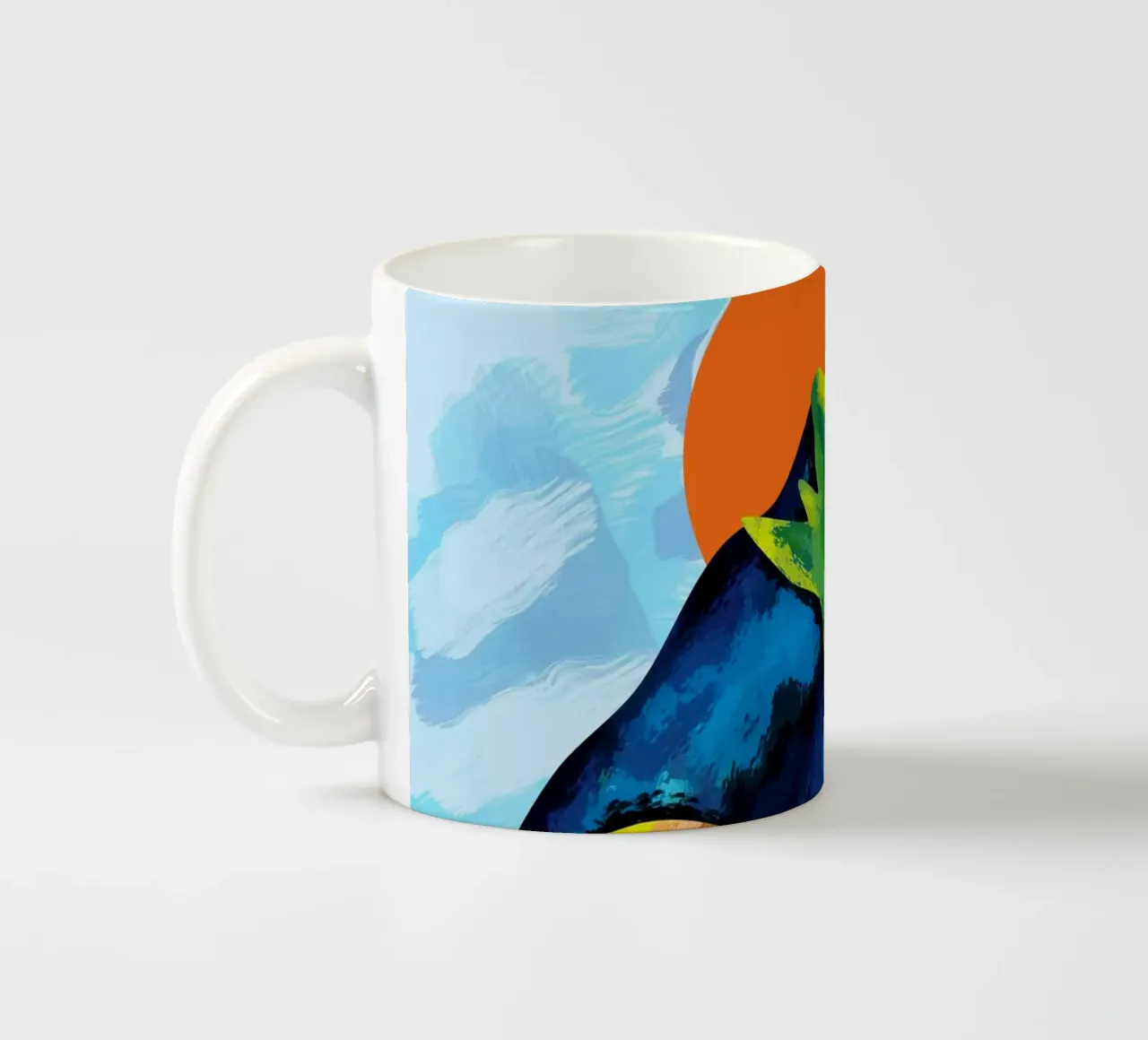 Orizzonte luminoso tazza in ceramica da Kintsugi99