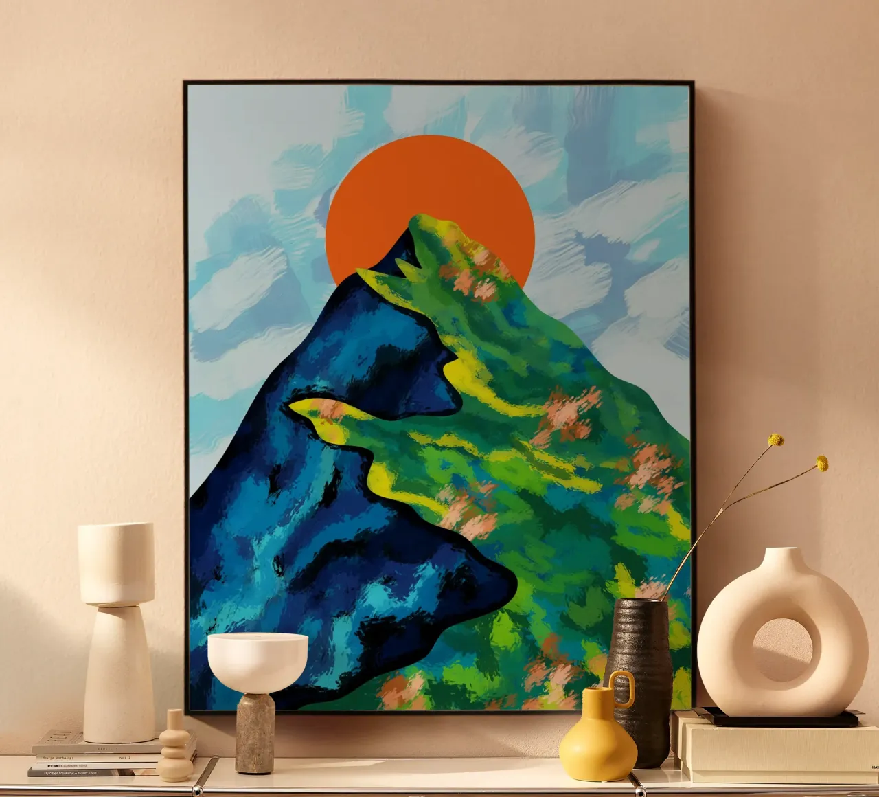 Orizzonte luminoso plexiglass da Kintsugi99