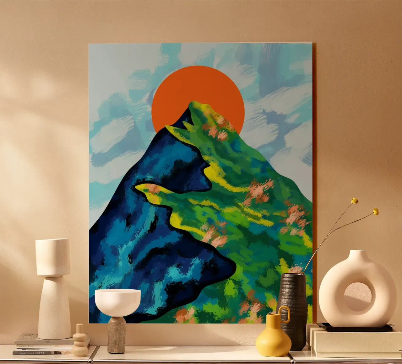 Orizzonte luminoso plexiglass da Kintsugi99