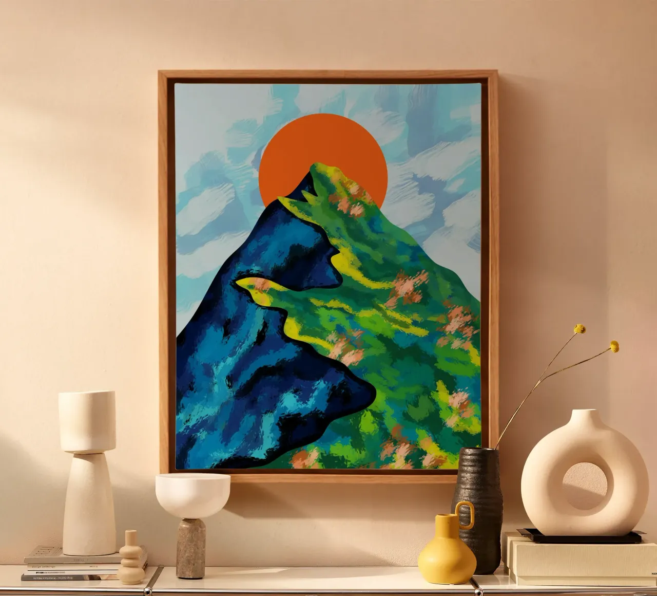 Bright Horizon canvas by Kintsugi99